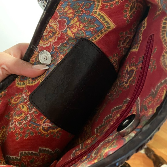 Braided Tan and Brown Handbag - Picture 5 of 7